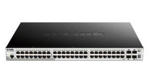 Privado: SmartPro Switch Gigabit Max PoE 24 P – D Link